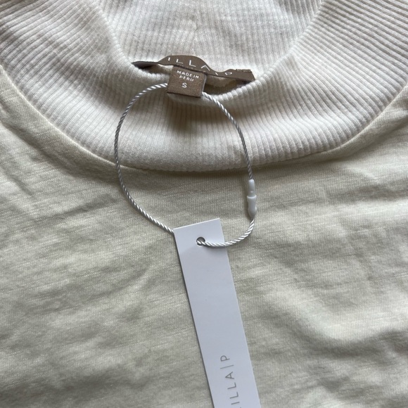 NWT Lilla P mock turtle neck long sleeve top - Picture 2 of 3